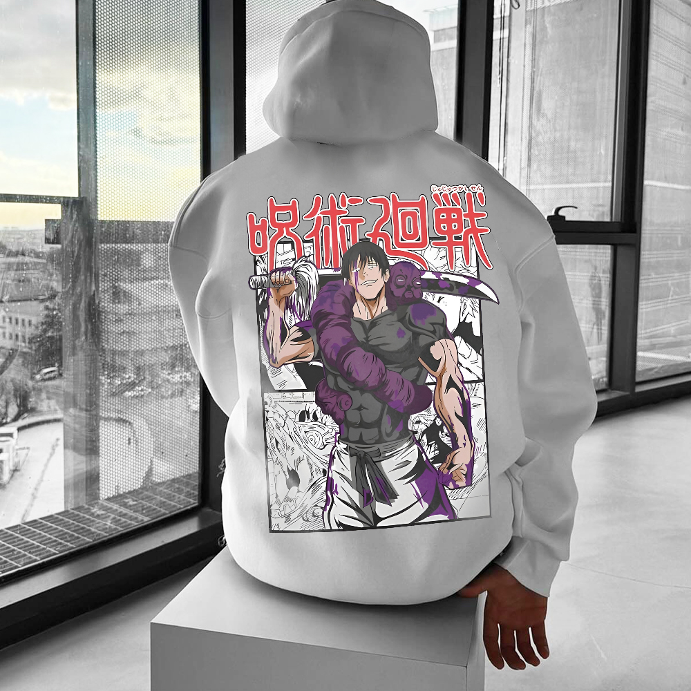 Unisex Casual Anime Print T-shirt Jujutsu Kaisen T-shirt-AnimeClothe