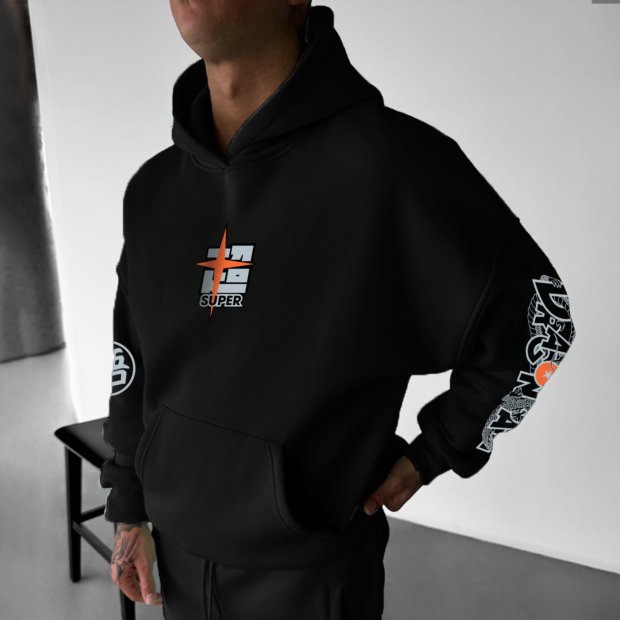 Unisex Anime Graphic Streetwear Vintage Hoodie-AnimeClothe