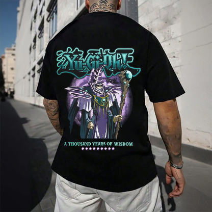 Unisex "Yu-Gi-Oh!" Game Anime Graphic Print T-Shirt-AnimeClothe