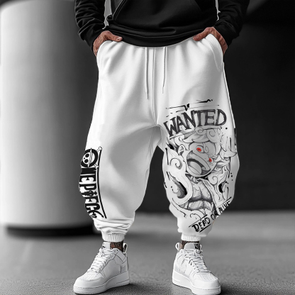 Unisex Anime Printed  Pants丨 Luffy Gear 5
