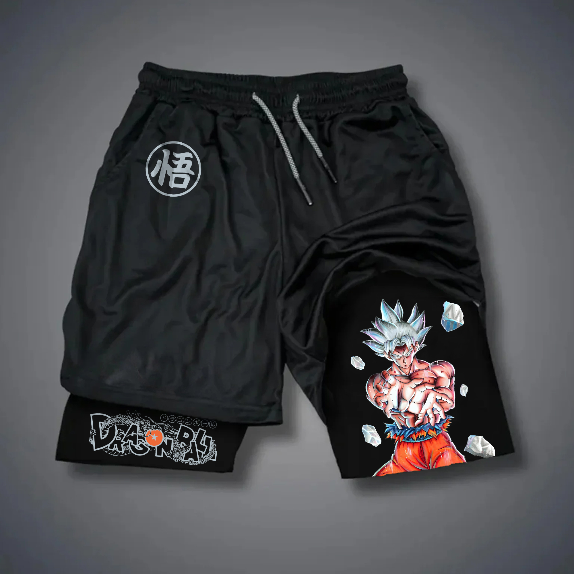 Unisex Casual Anime Streetwear Shorts-AnimeClothe