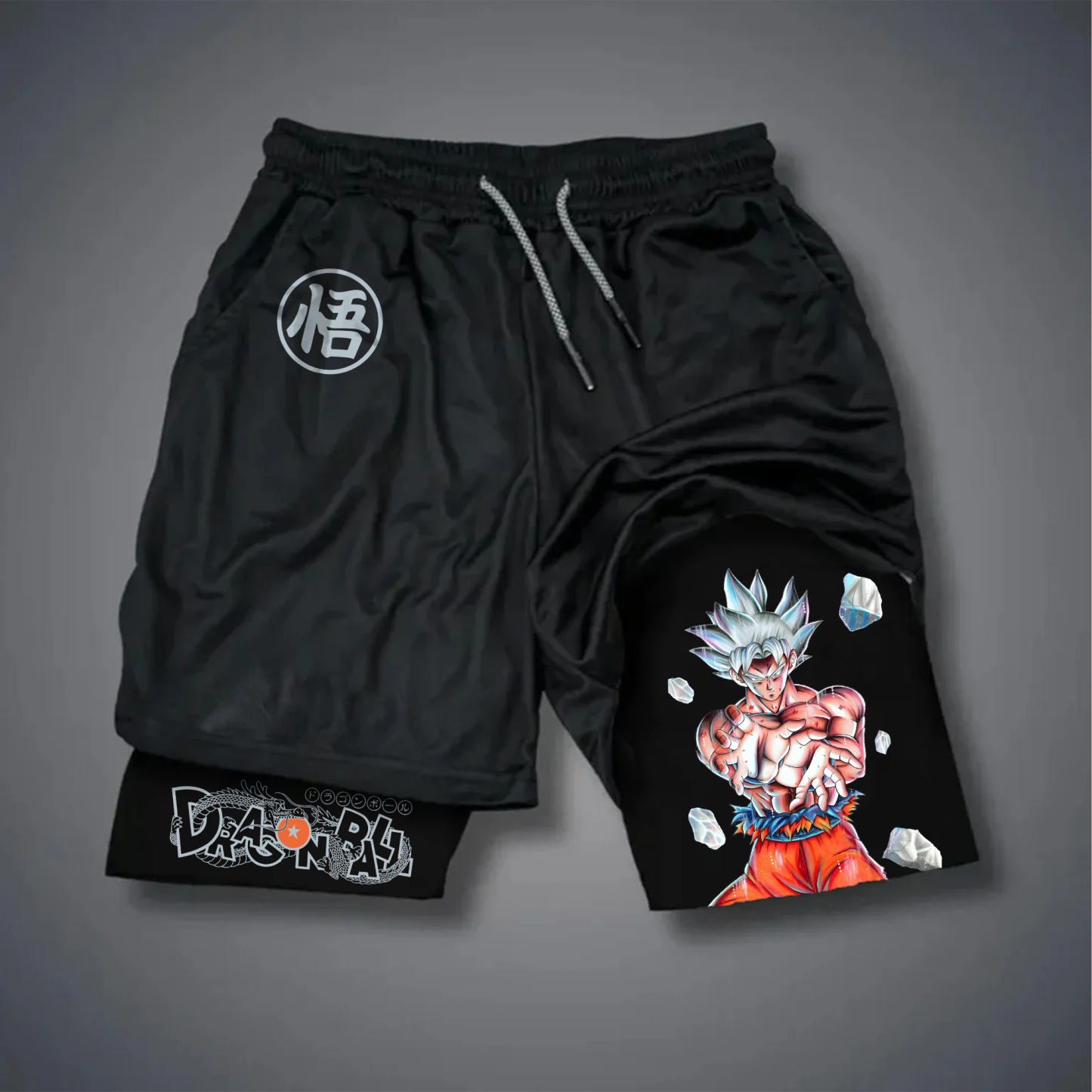 Unisex Casual Anime Streetwear Shorts-AnimeClothe