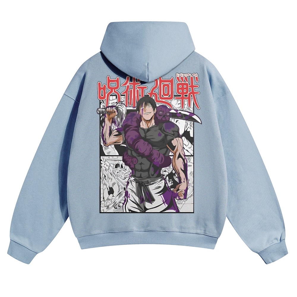 Unisex Casual Anime Print Hoodie-AnimeClothe