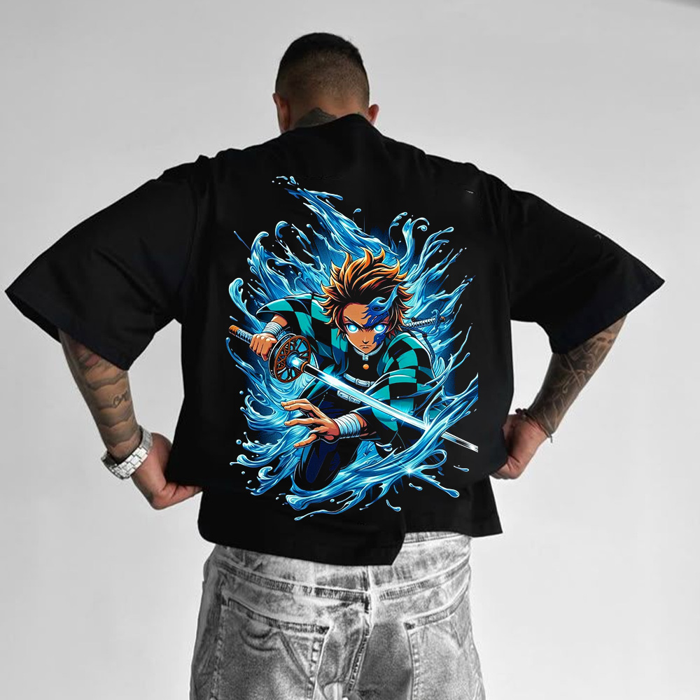 Unisex Anime Inspired Vintage T-Shirt