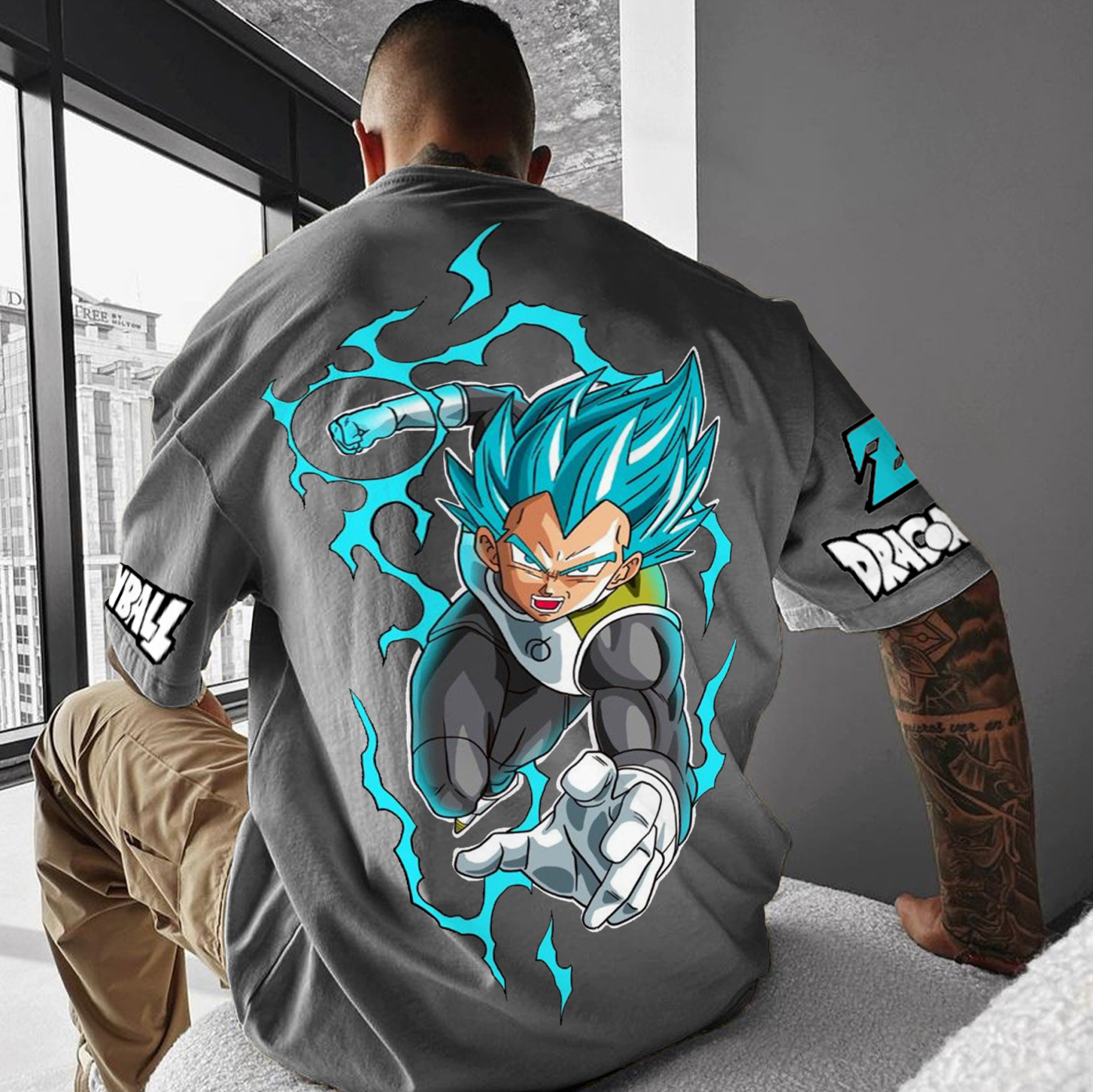 Unisex Anime Inspired Graphic Streetwear Vintage T-shirt