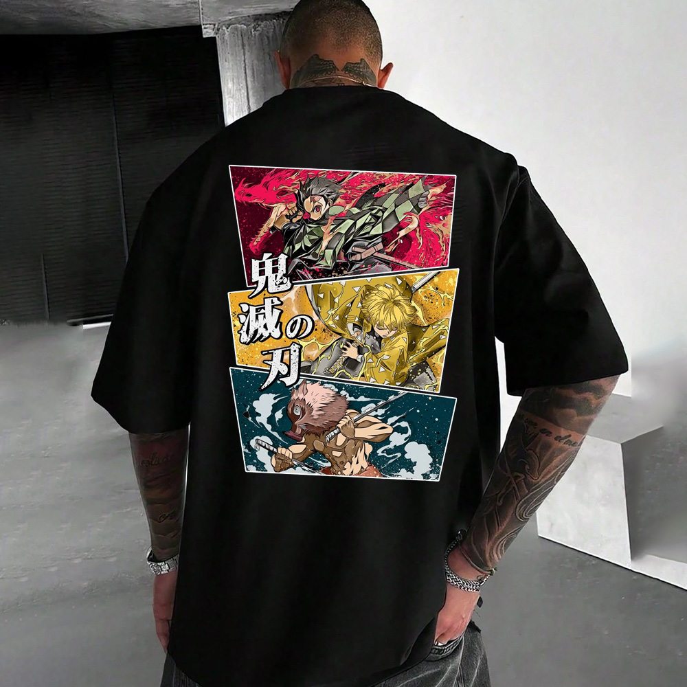 Unisex Anime Inspired Vintage T-Shirt