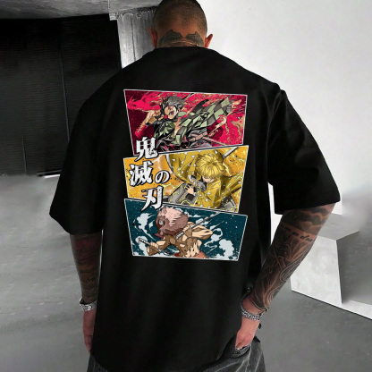 Unisex Anime Inspired Vintage T-Shirt