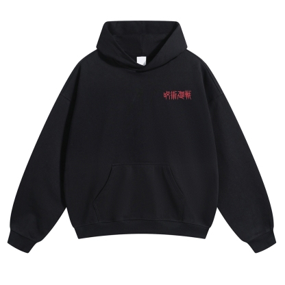 Unisex Casual Anime Print Hoodie-AnimeClothe