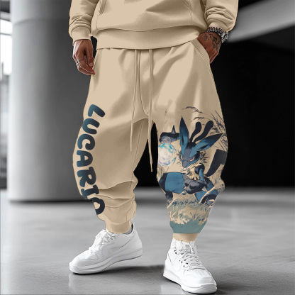 Unisex Casual Anime Streetwear Pants