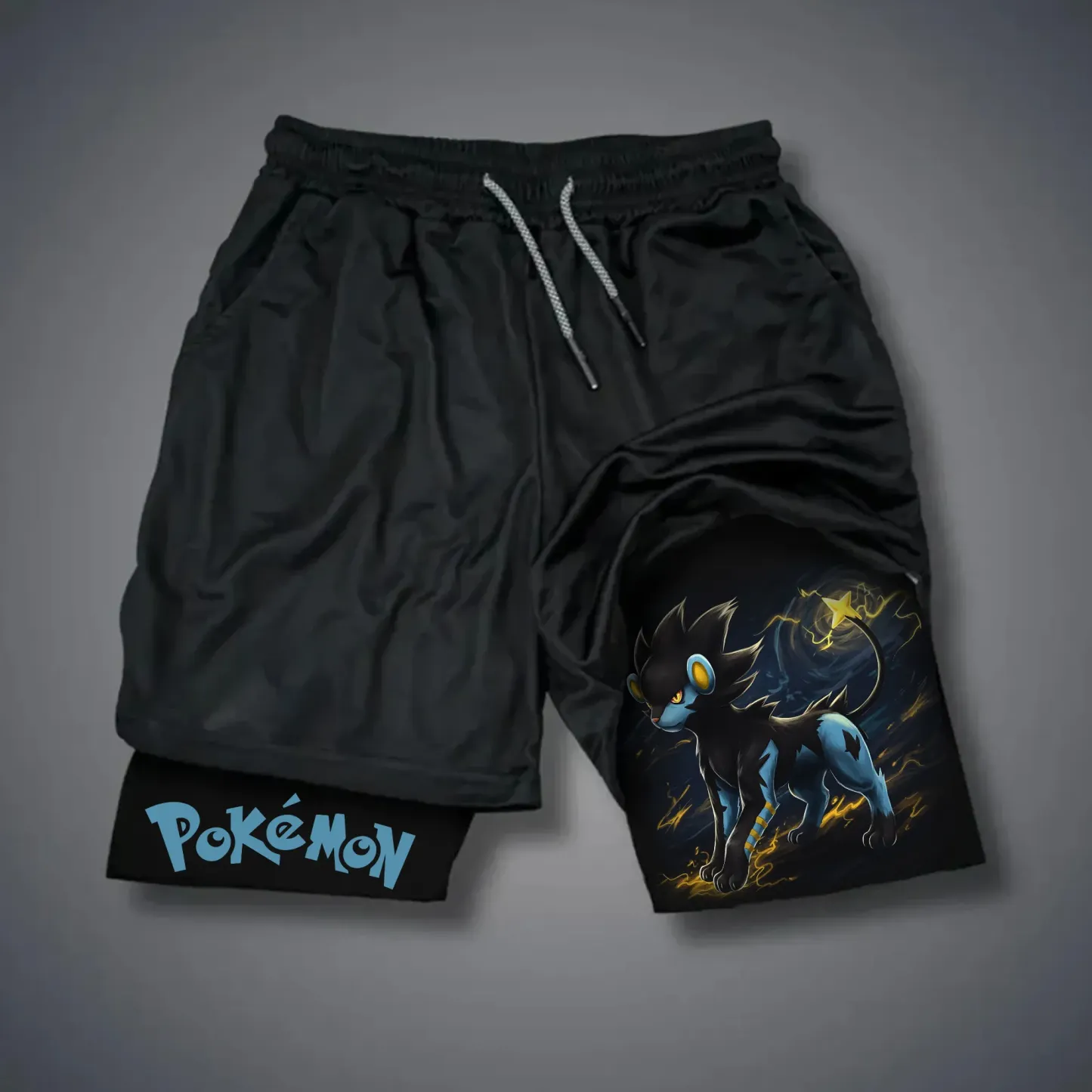 Unisex “Pokémon” Casual Anime Streetwear Shorts