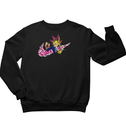 Unisex "Yu-Gi-Oh!" Anime Embroidered Top-AnimeClothe