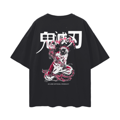 Unisex Anime Inspired Vintage T-Shirt