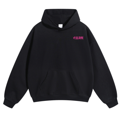 Oversized Unisex Jujutsu Kaisen Anime Print Hoodie-AnimeClothe