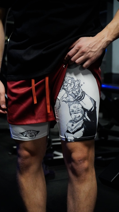 Sukuna Performance Shorts-AnimeClothe