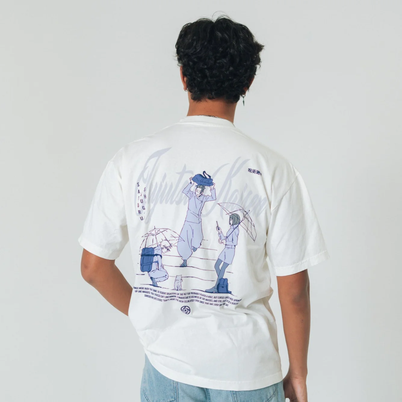 VINTAGE TEE丨JJK Original T-shirt-AnimeClothe