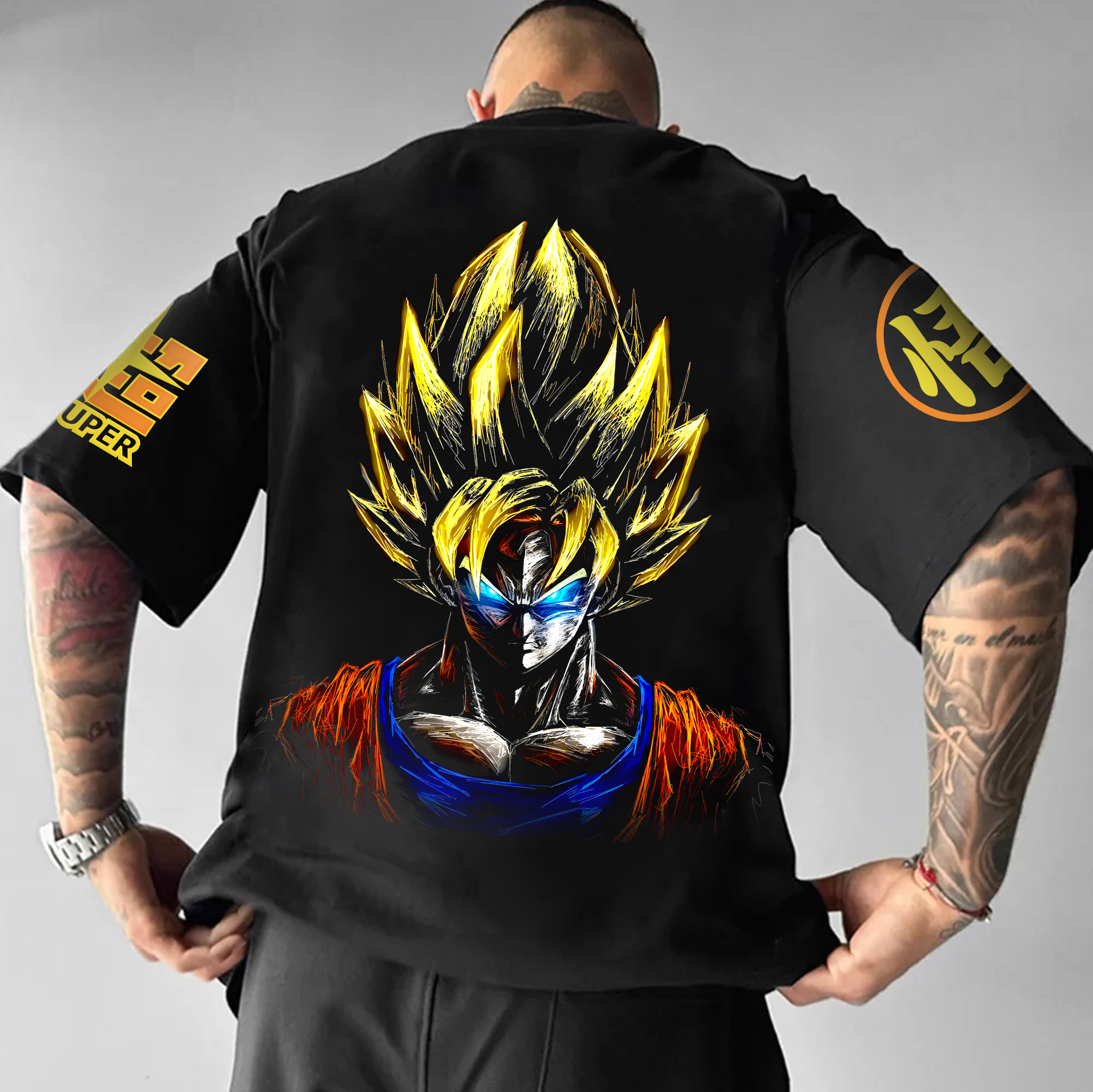 : Unisex Anime Inspired Vintage T-Shirt