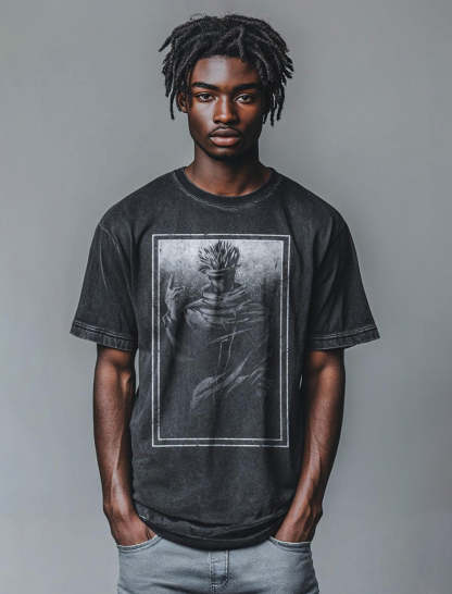 Satoru Divine Sorcerer Vintage Tee-Sporttstores