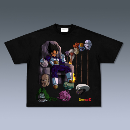 Unisex Anime Graphic Streetwear Vintage T-shirt-AnimeClothe