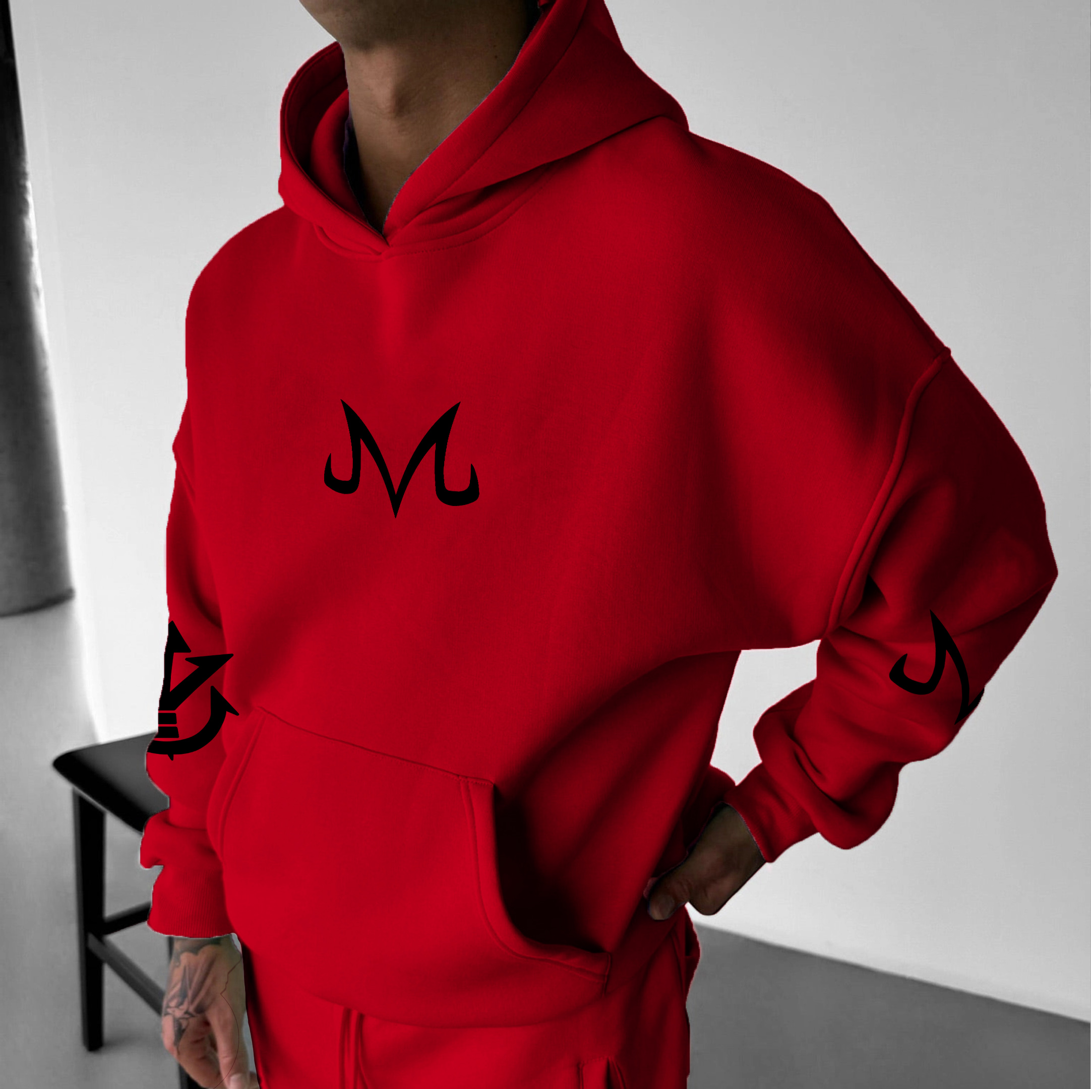 Unisex Anime Graphic Streetwear Vintage Hoodie-AnimeClothe