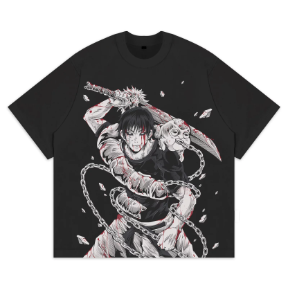VINTAGE TEE丨JJK T-shirt-AnimeClothe