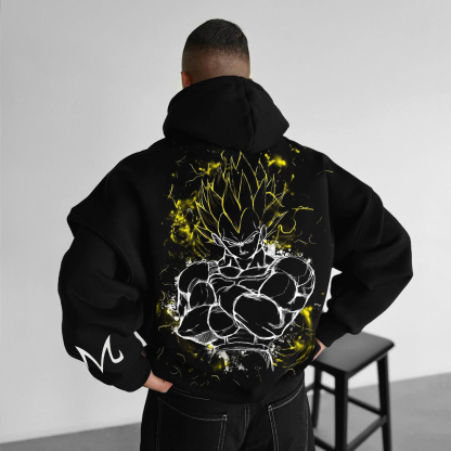 Unisex Anime Graphic Streetwear Vintage Hoodie