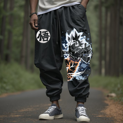 Men's Casual Cartoon Pencil Pants