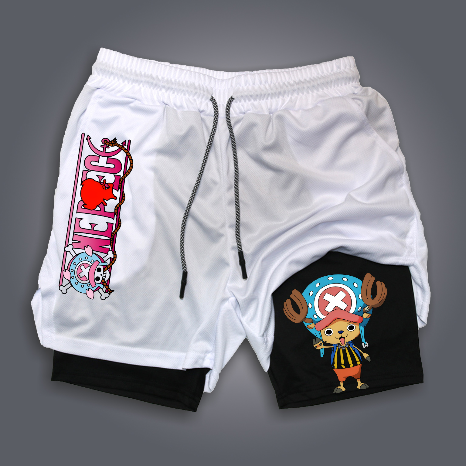 Unisex Casual Anime Streetwear Shorts-AnimeClothe