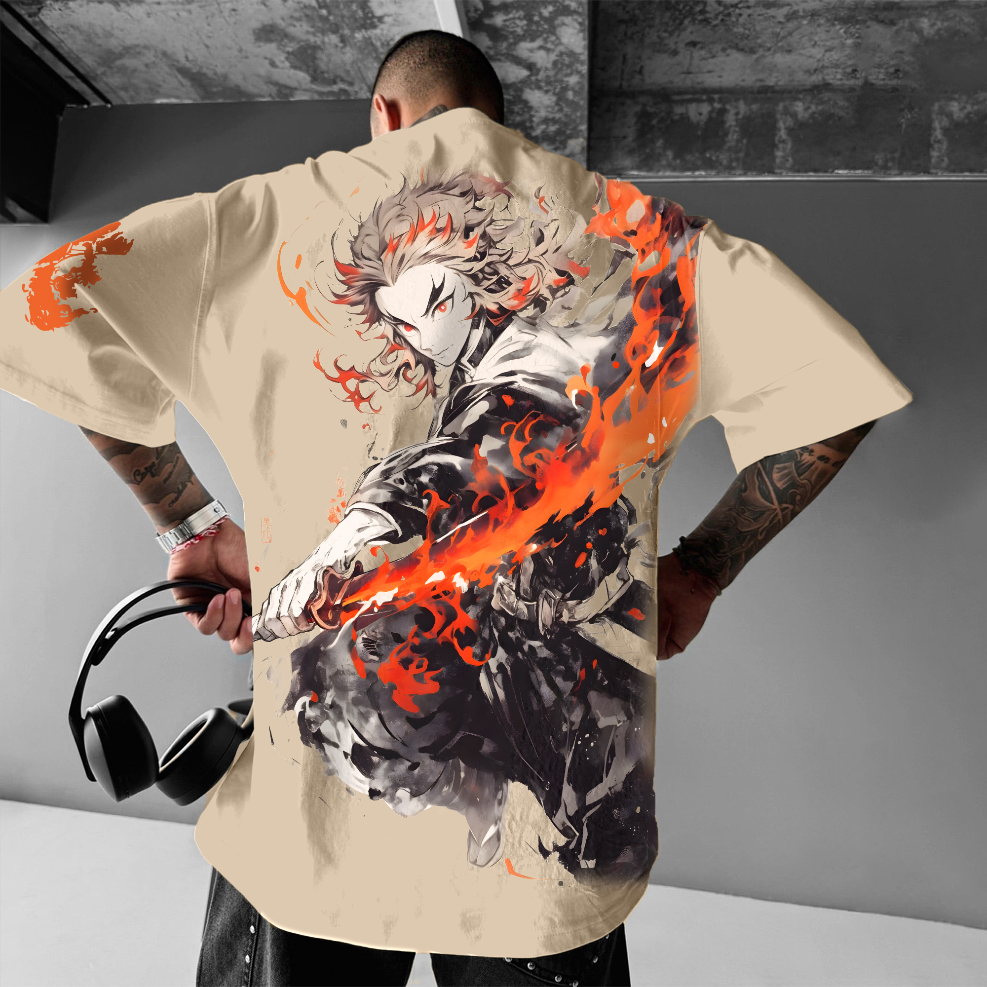 Unisex Anime Inspired Vintage T-Shirt