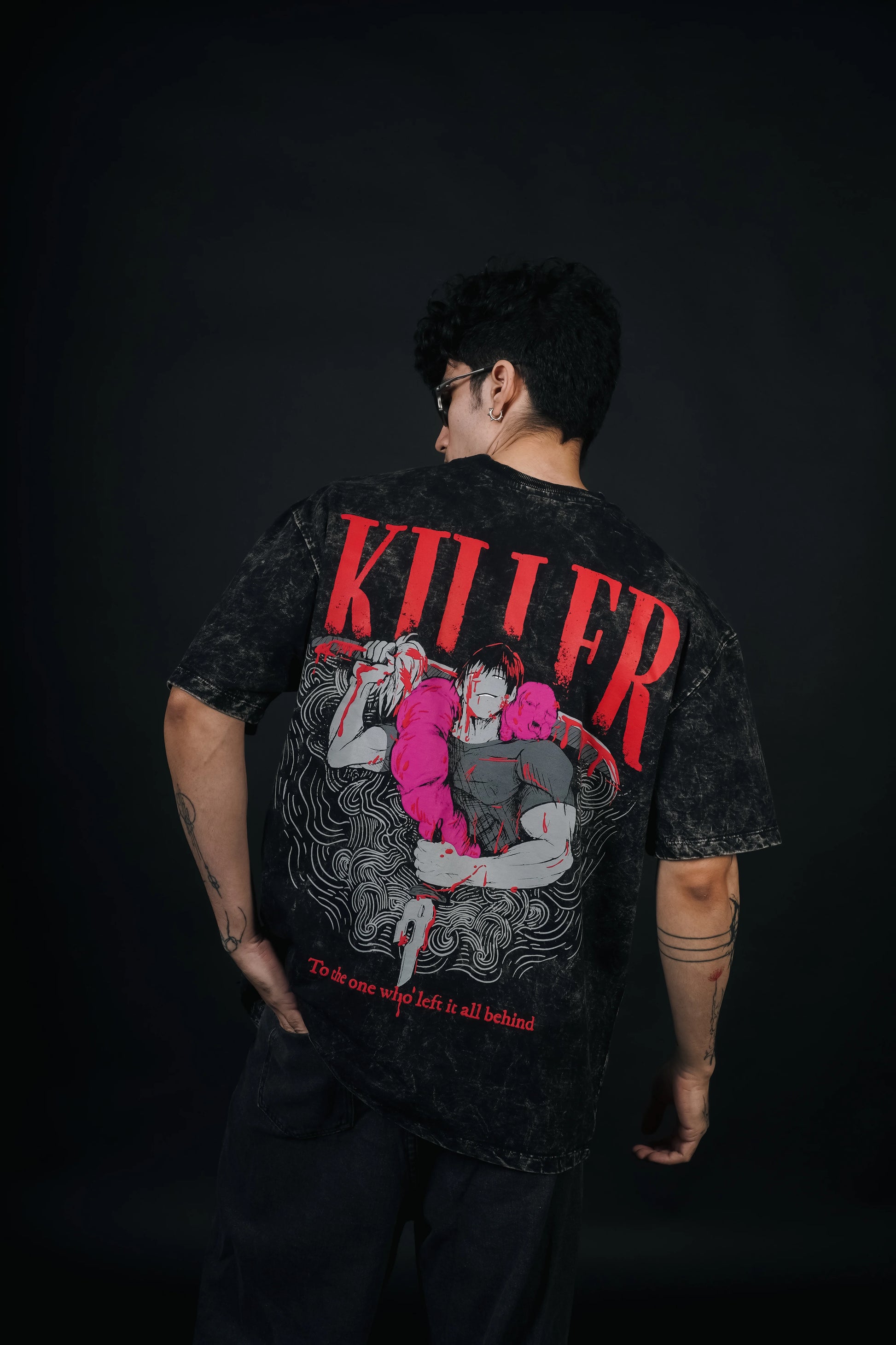 Unisex Anime Inspired Vintage T-Shirt-AnimeClothe