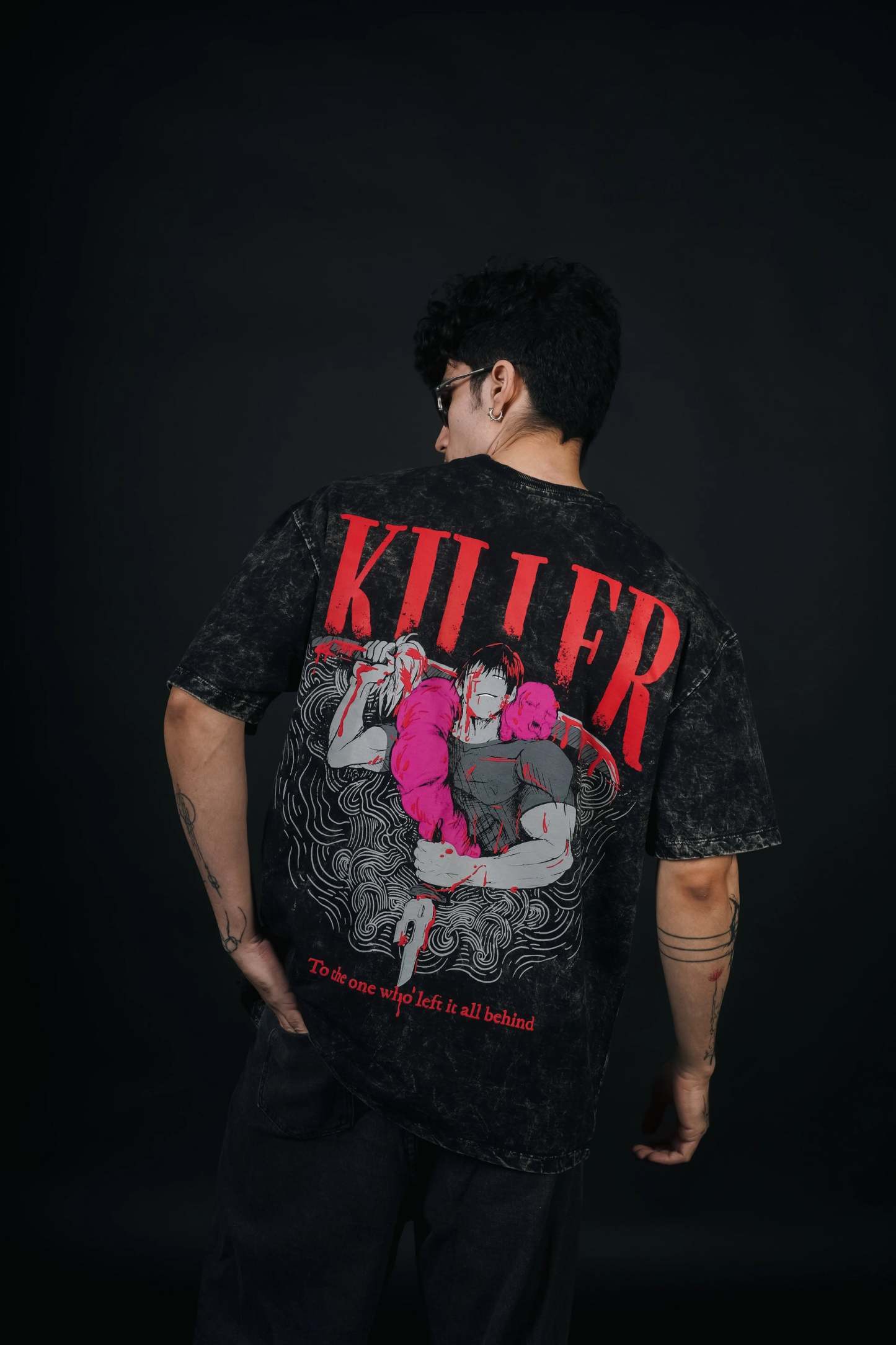 Unisex Anime Inspired Vintage T-Shirt-AnimeClothe
