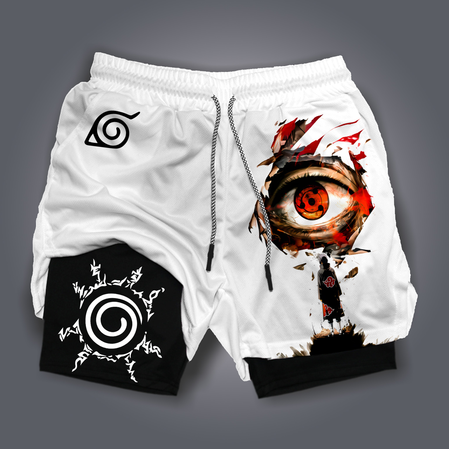 Unisex  Casual Anime Streetwear Shorts-AnimeClothe