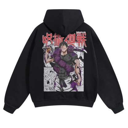 Unisex Casual Anime Print Hoodie-AnimeClothe