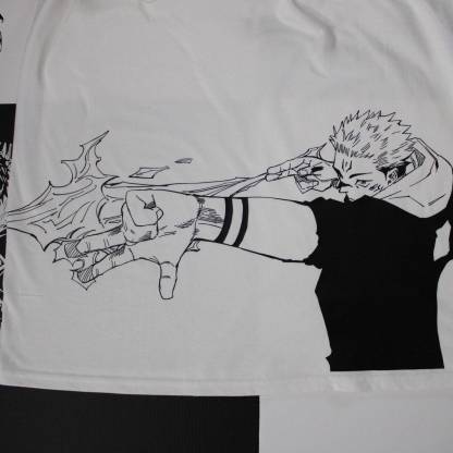 VINTAGE TEE丨Sukuna Tee-JJK-AnimeClothe