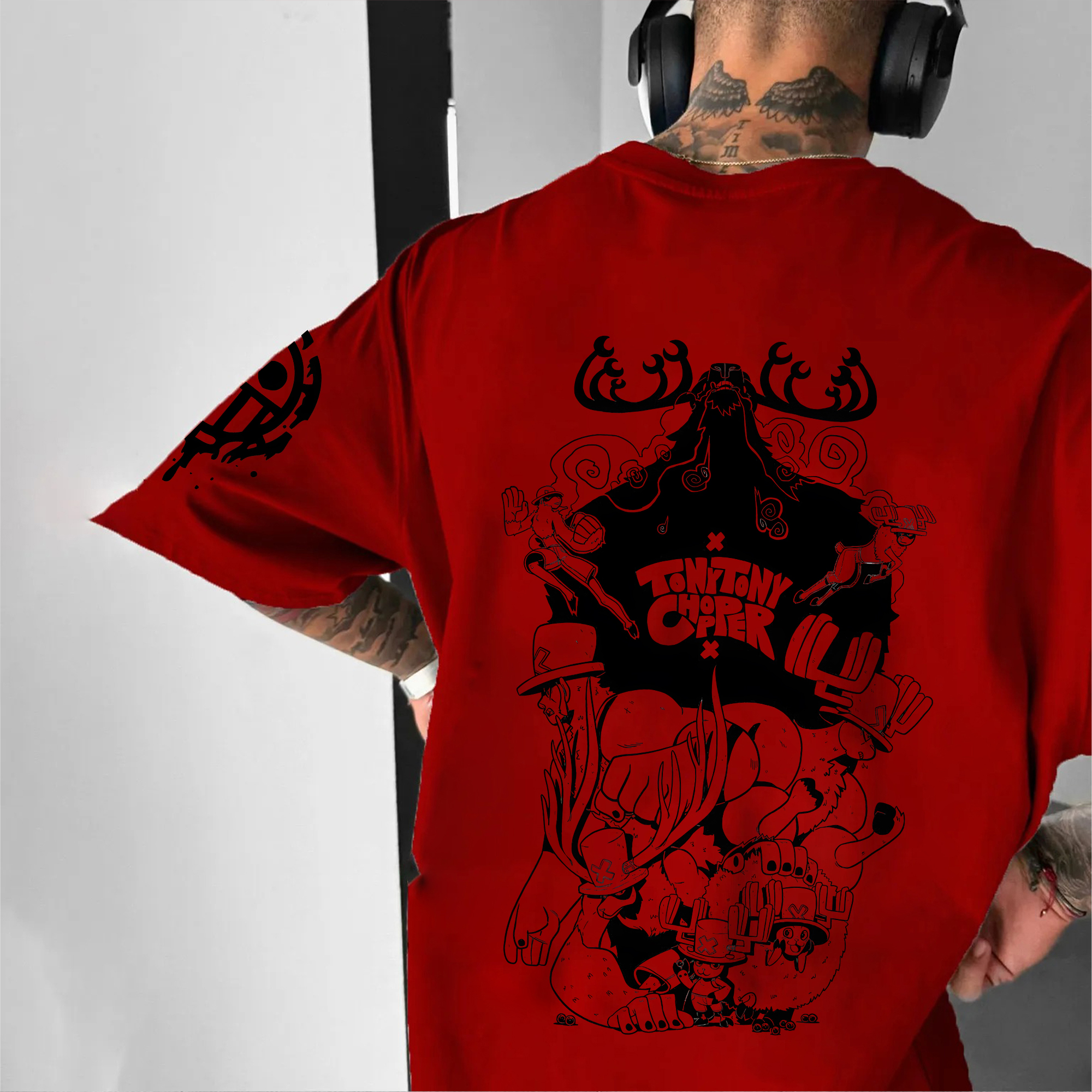 Unisex Anime Inspired Vintage T-Shirt-AnimeClothe