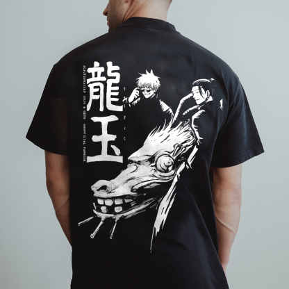 Unisex Oversized Jujutsu Kaisen Anime T-shirt-AnimeClothe
