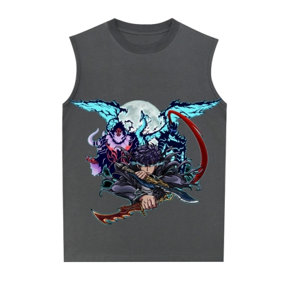 Men's Casual Gym Tank Top-AnimeClothe