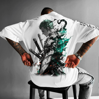 Unisex Oversized Anime Printed Gift Casual T-shirt-AnimeClothe