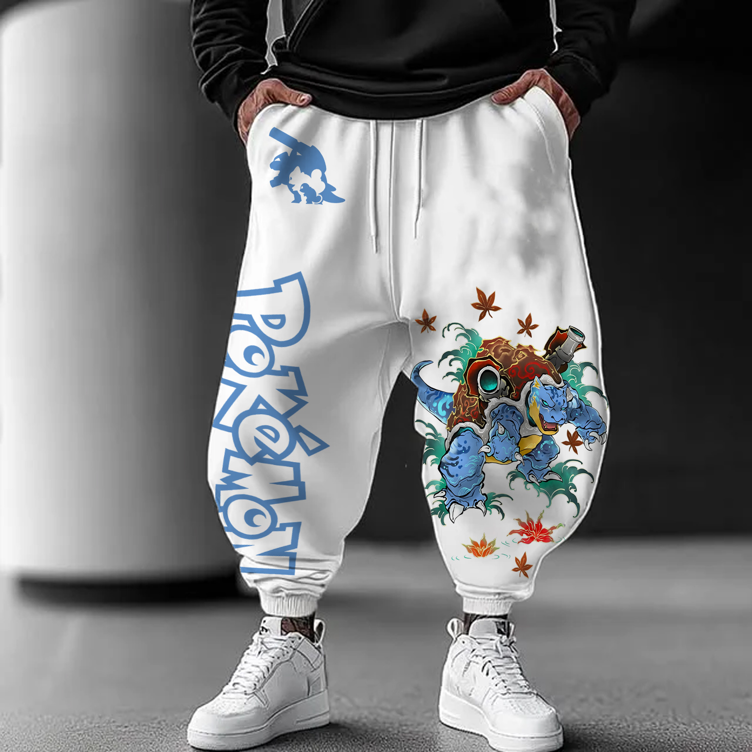 Unisex  “Pokémon” Casual Anime Streetwear Pants