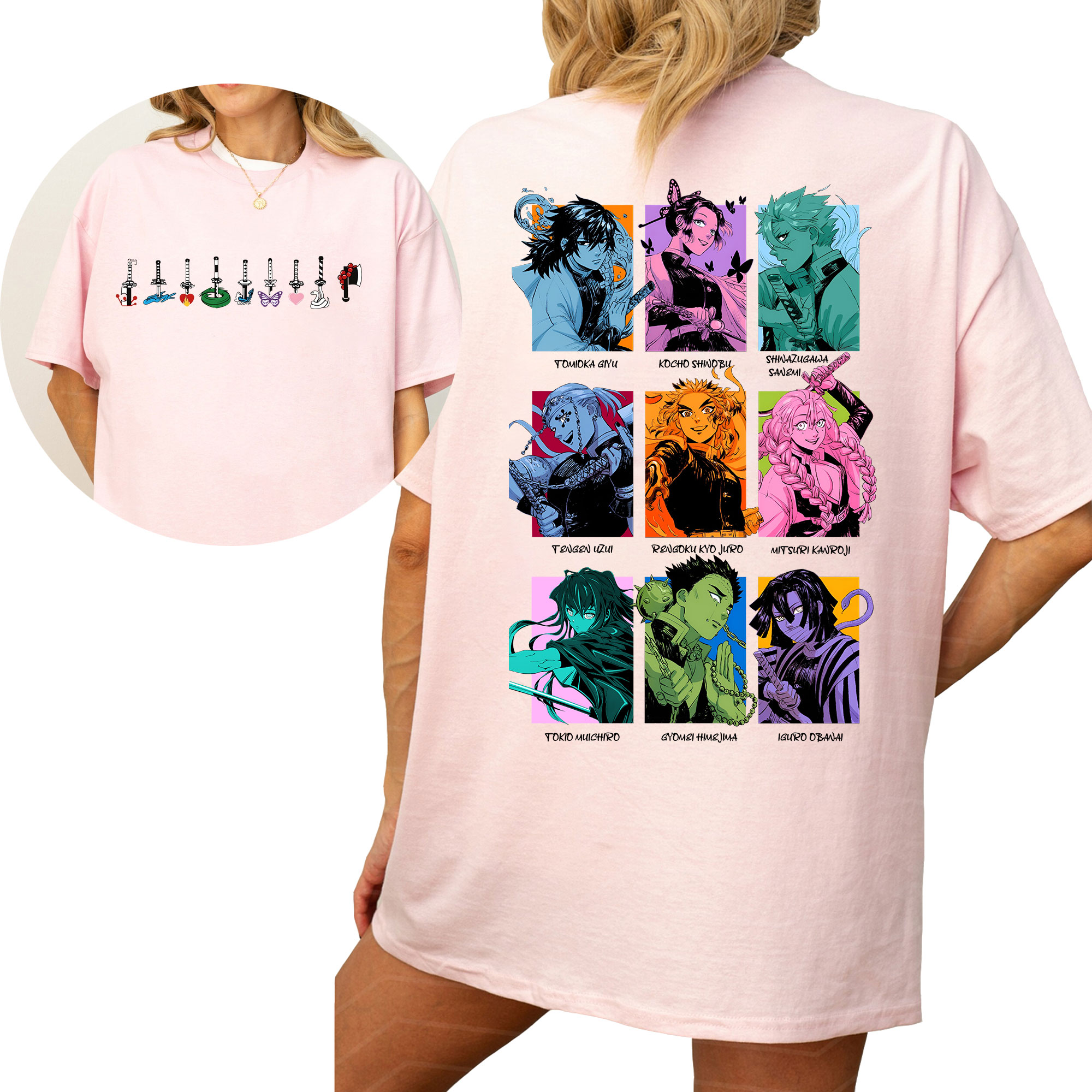 Unisex Anime Inspired Vintage T-Shirt