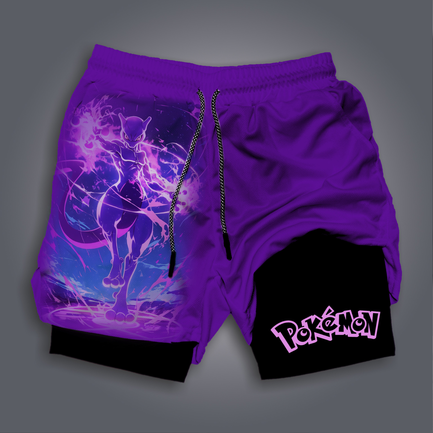 Unisex Casual Anime Streetwear Shorts-AnimeClothe