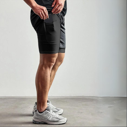 Sports Fitness Dragon Ball Anime Print Shorts