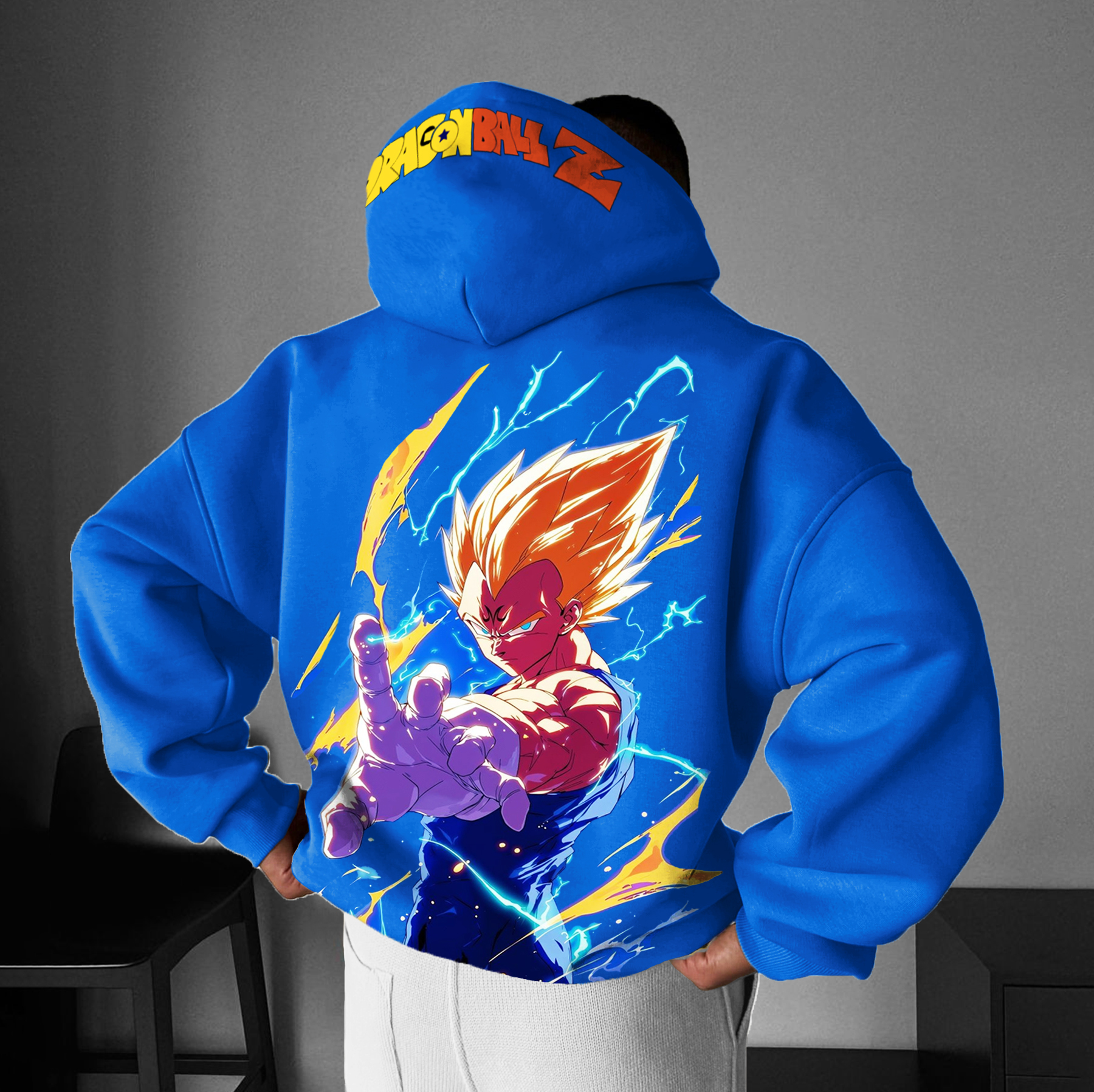 Unisex Anime Graphic Streetwear Vintage Hoodie