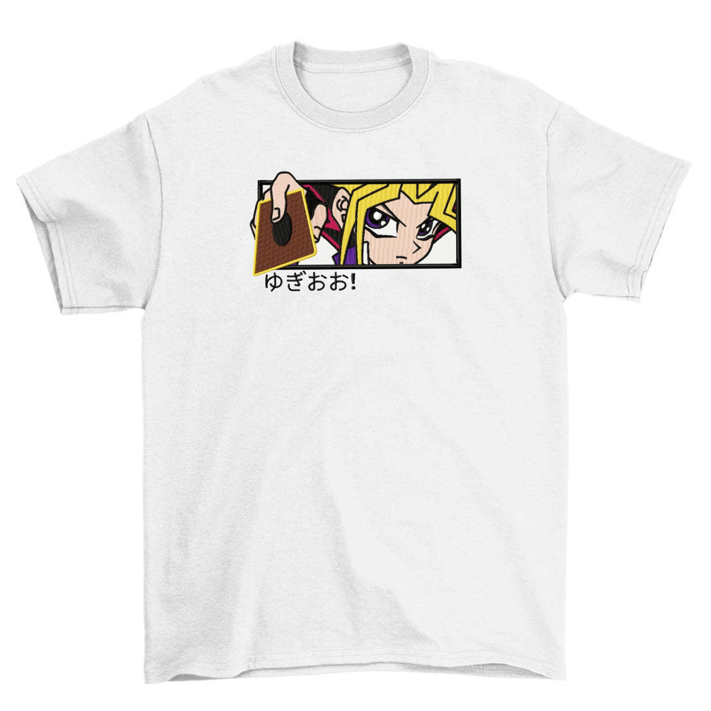 Unisex "Yu-Gi-Oh!" Anime Embroidered Top-AnimeClothe