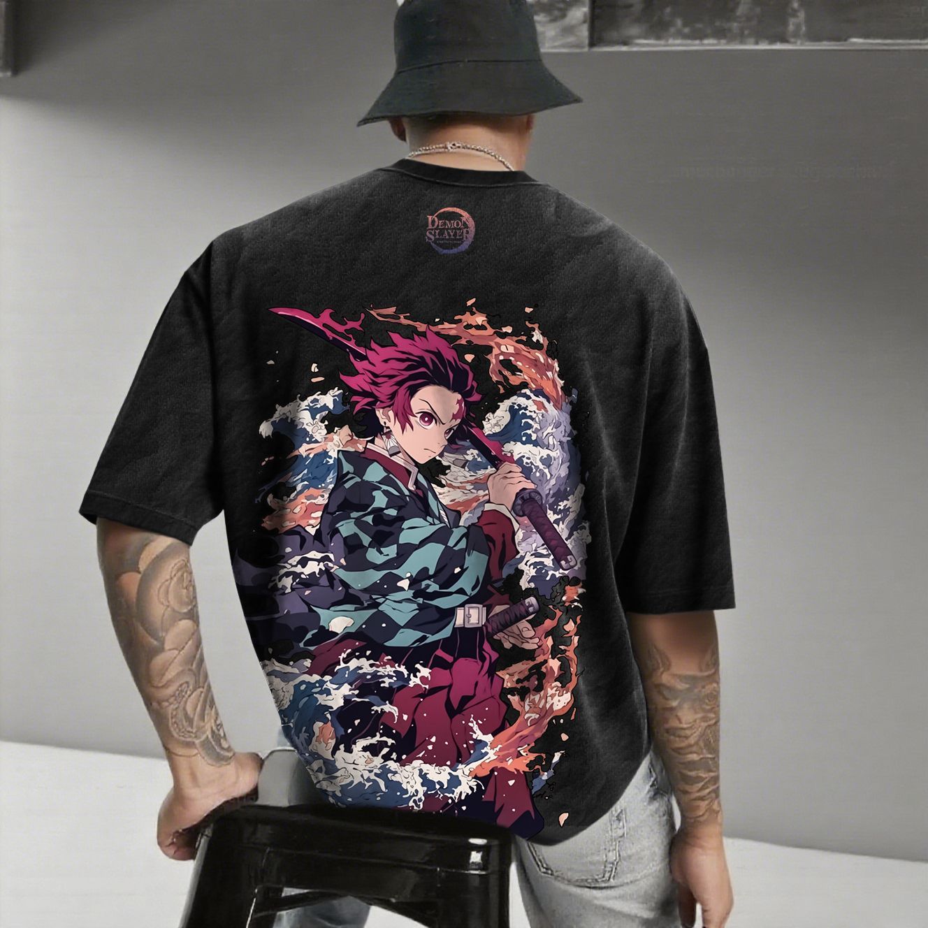 Unisex Anime Inspired Vintage T-Shirt
