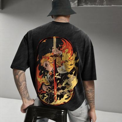 Unisex Anime Inspired Vintage T-Shirt