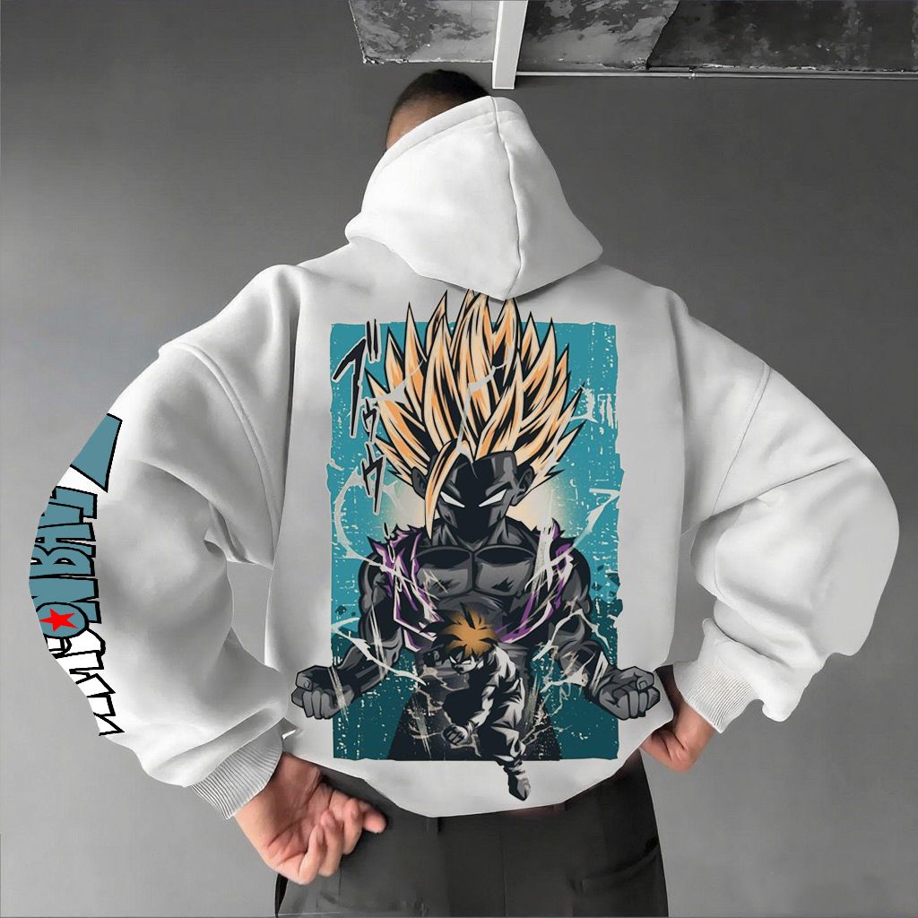 Unisex Anime Graphic Streetwear Hoodie
