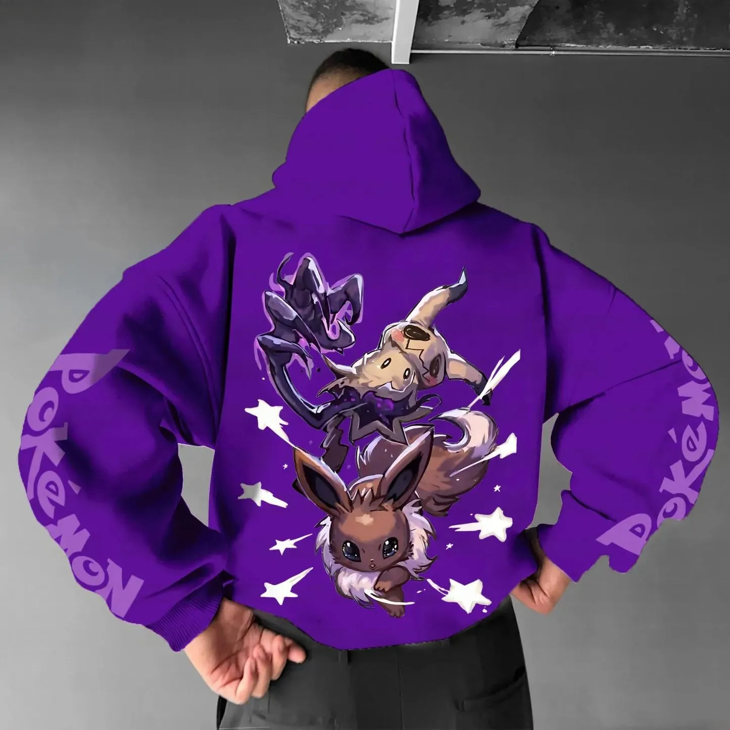 Pokémon Unisex Anime Mimikyu Hoodie
