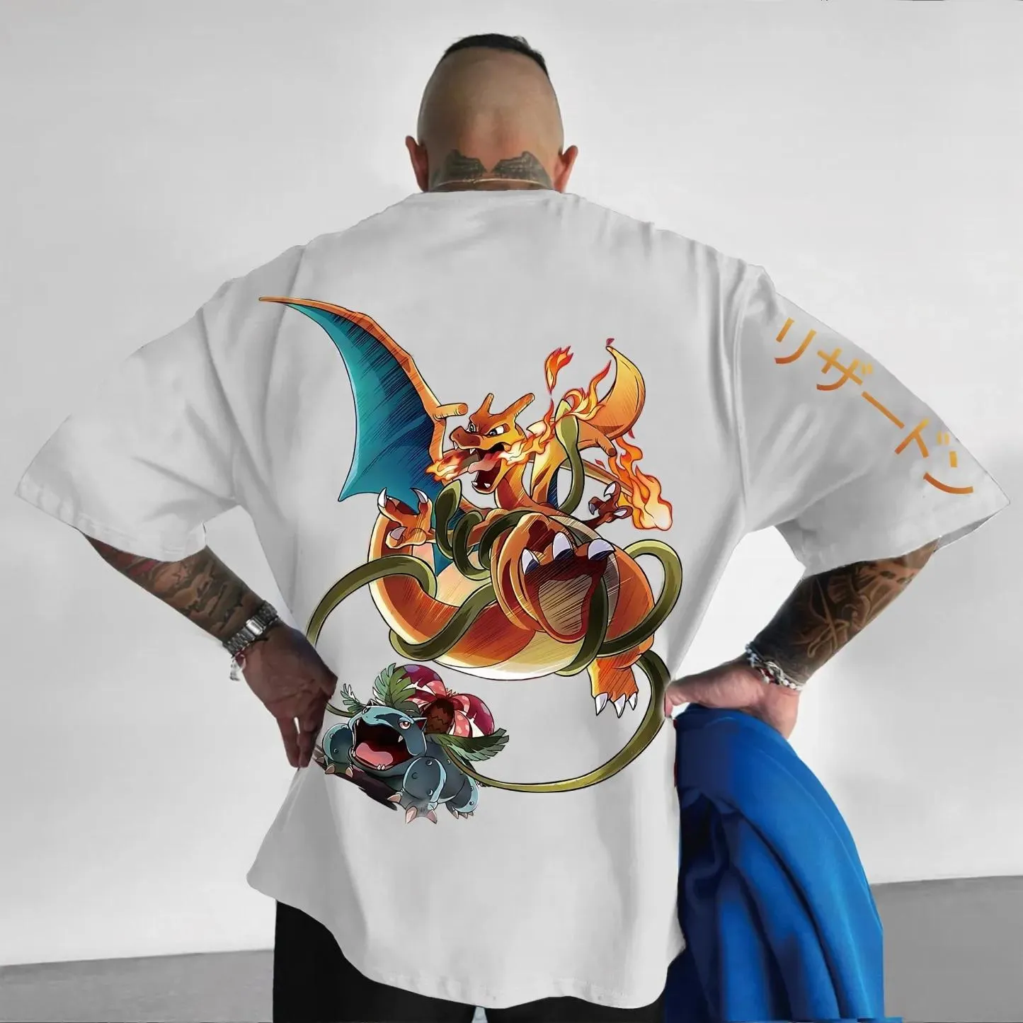 Pokémon Unisex Anime Pikachu shirt