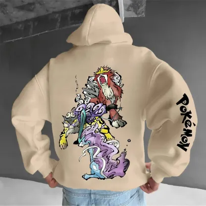 Pokémon Unisex Anime Rayquaza Hoodie