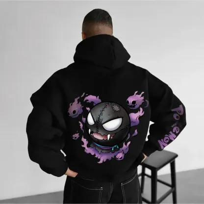 Pokémon Unisex Anime Gengar Hoodie